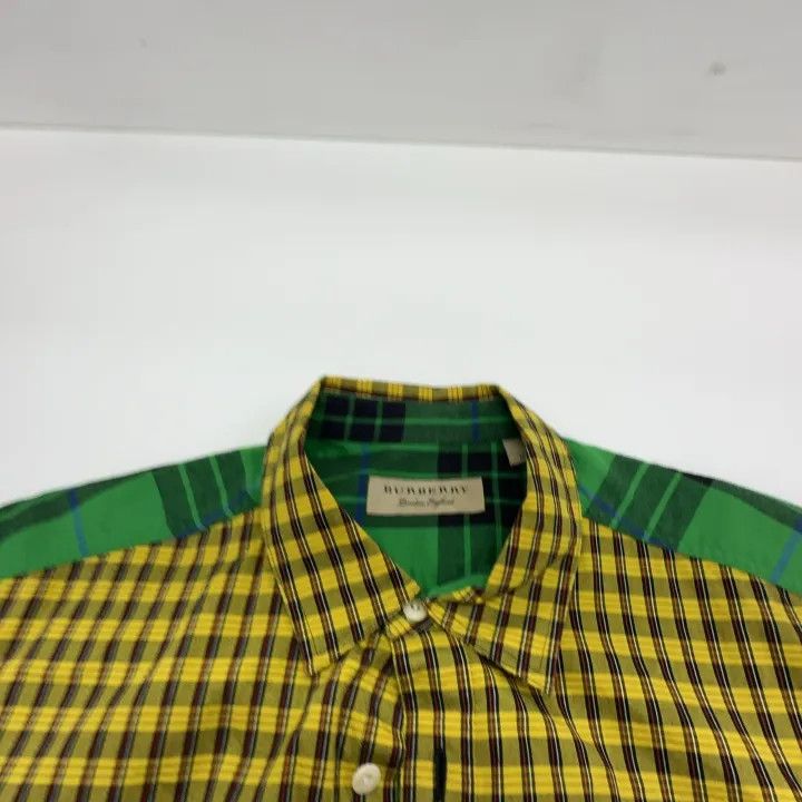 Burberry Burberry Color-Block Short Sleeve Check Shirt Size US M / EU 48-50 / 2 - 6 Thumbnail