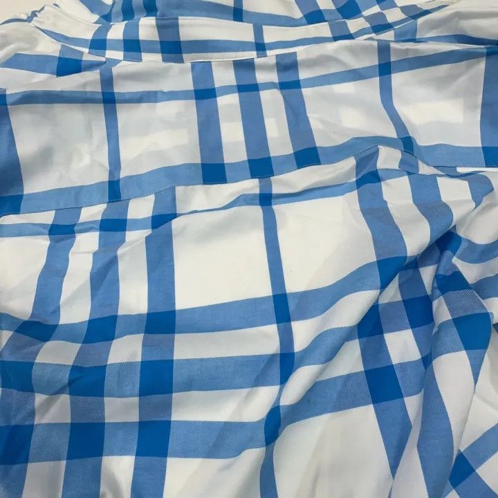 Burberry Burberry Blue Plaid Long Sleeve Shirt Size US S / EU 44-46 / 1 - 4 Thumbnail
