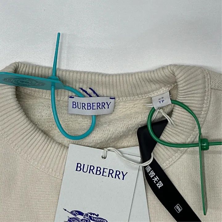 Burberry Burberry Logo Pattern Long Sleeve Sweatshirt Size US XS / EU 42 / 0 - 3 Thumbnail