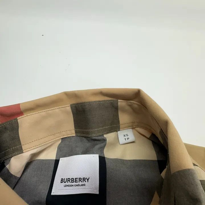 Burberry Burberry SS22 Check Pattern Long Sleeve Shirt Size US XS / EU 42 / 0 - 5 Thumbnail