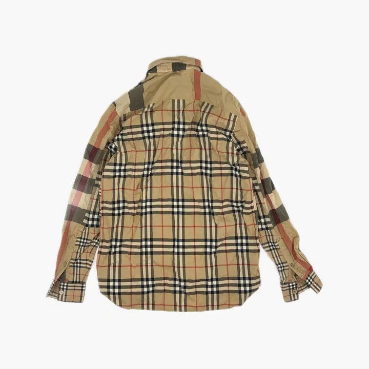 Burberry Burberry SS22 Check Pattern Long Sleeve Shirt Size US XS / EU 42 / 0 - 3 Thumbnail