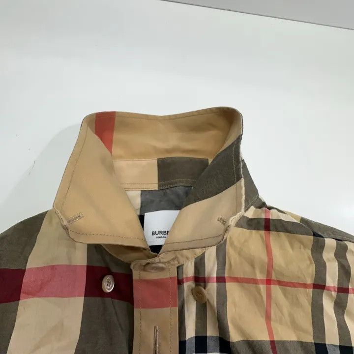 Burberry Burberry SS22 Check Pattern Long Sleeve Shirt Size US XS / EU 42 / 0 - 7 Thumbnail