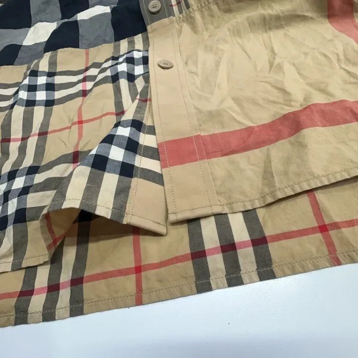 Burberry Burberry SS22 Check Pattern Long Sleeve Shirt Size US XS / EU 42 / 0 - 9 Thumbnail