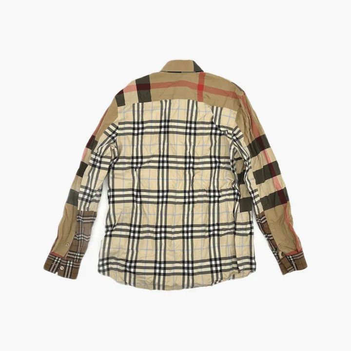 Burberry Burberry Checked Cotton Long Sleeve Shirt Size US M / EU 48-50 / 2 - 3 Thumbnail
