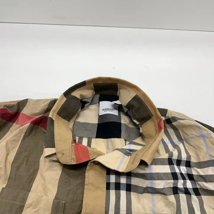 Burberry Burberry Checked Cotton Long Sleeve Shirt Size US M / EU 48-50 / 2 - 6 Thumbnail