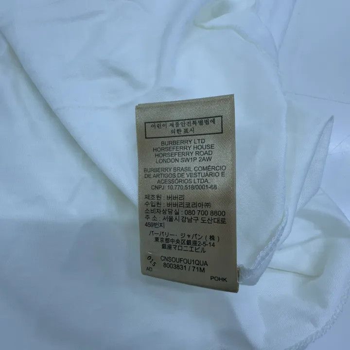 Burberry Burberry Embroidered Horse Casual Round Neck T-Shirt Size US XL / EU 56 / 4 - 10 Thumbnail