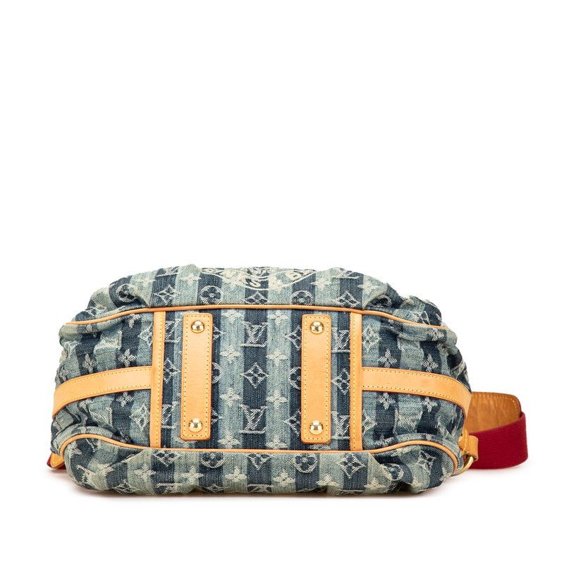 Louis Vuitton Louis Vuitton Louis Vuitton Porte Epaule Rayee MM Monogram Shoulder Bag Canvas Shoulder Bag M95334 DUTY FREE for USA Size ONE SIZE - 3 Thumbnail