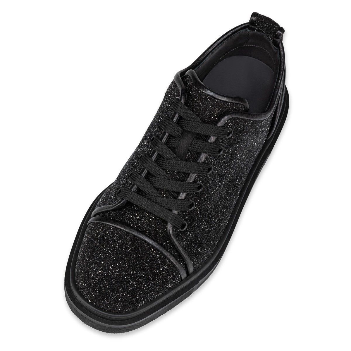 Christian Louboutin adolon junior black (glitter) Size US 12 / EU 45 - 5 Thumbnail
