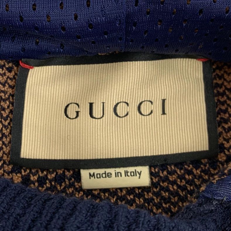 Gucci gucci color-block logo knitted hoodie sweatshirt-dmc Size US S / EU 44-46 / 1 - 5 Thumbnail