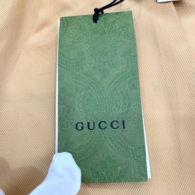 Gucci gucci orange plaid v-neck jacket coat-dmc Size US M / EU 48-50 / 2 - 6 Thumbnail