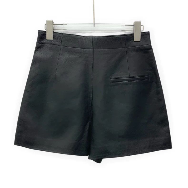 Dior christian dior black lambskin casual skirt-dmc Size US 38 / EU 54 - 2 Thumbnail