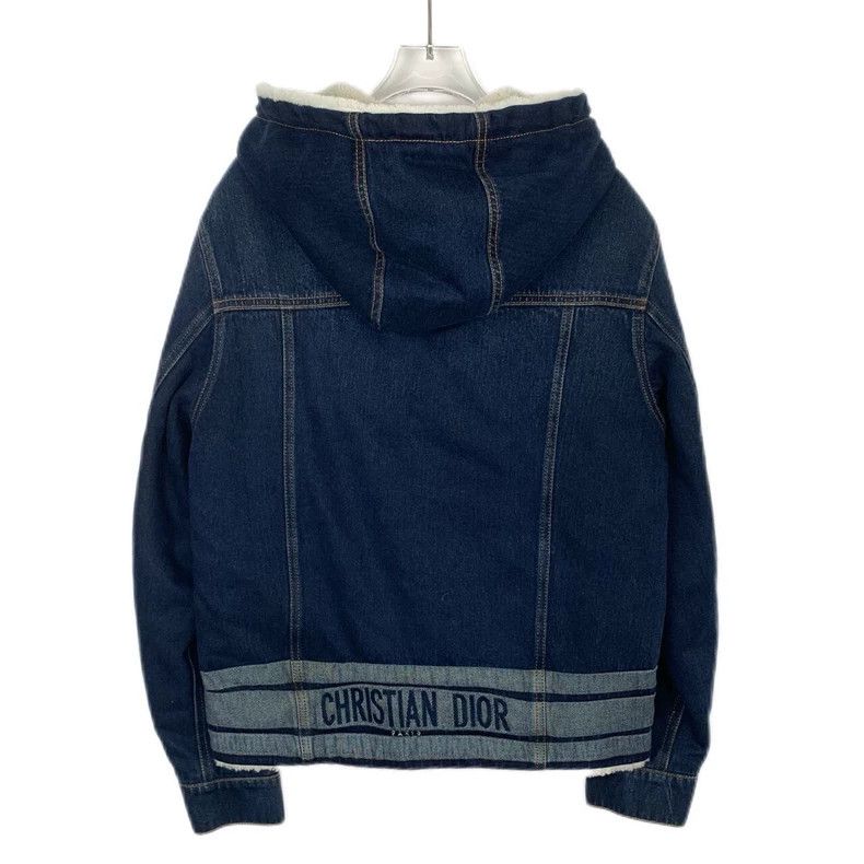 Dior Christian Dior Embroidered Denim Jacket with Hood-dmc Size US S / EU 44-46 / 1 - 2 Thumbnail