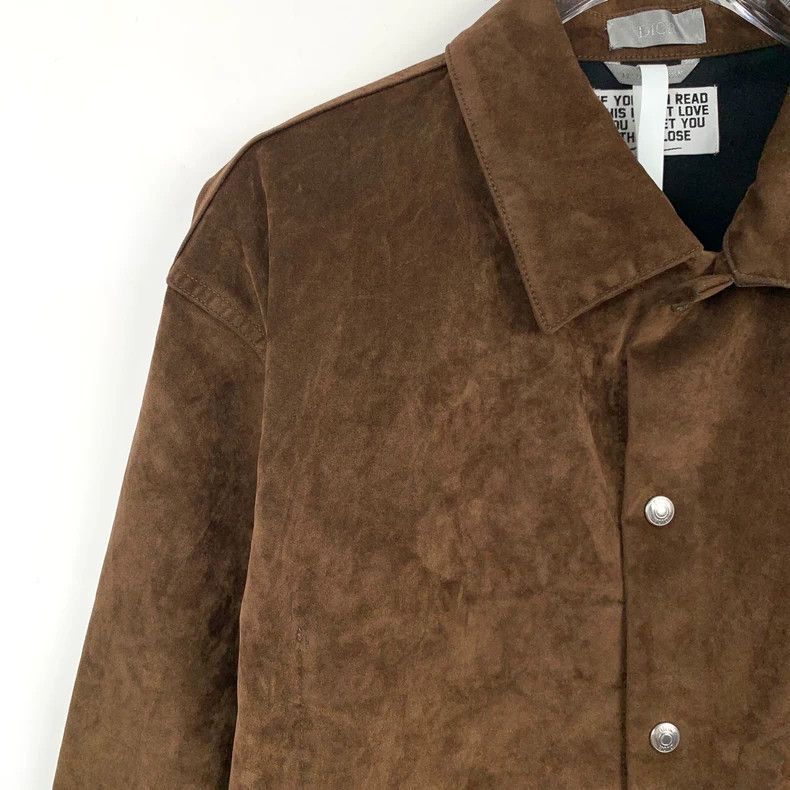 Dior brown logo embroidered collar jacket-dmc Size US L / EU 52-54 / 3 - 3 Thumbnail