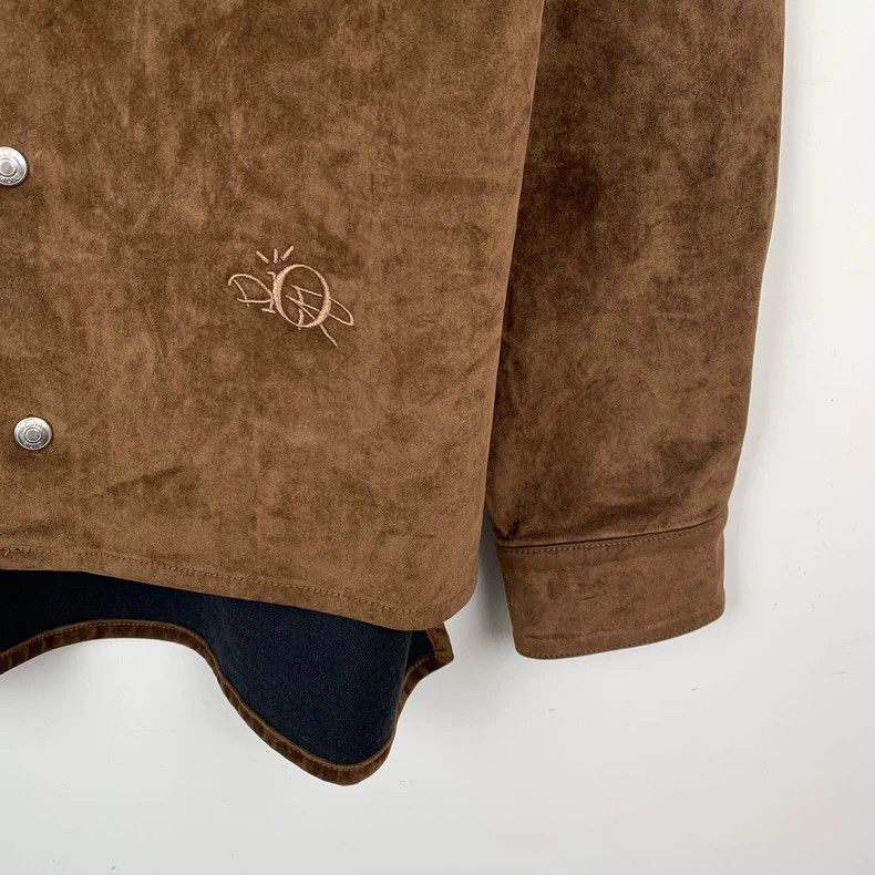 Dior brown logo embroidered collar jacket-dmc Size US L / EU 52-54 / 3 - 4 Thumbnail