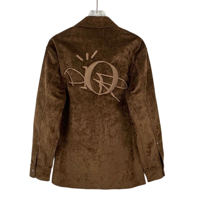 Dior brown logo embroidered collar jacket-dmc Size US L / EU 52-54 / 3 - 2 Thumbnail