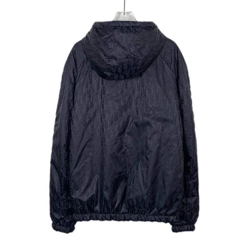 Dior dior navy logo pattern reversible zip jacket-dmc Size M / US 6-8 / IT 42-44 - 2 Thumbnail