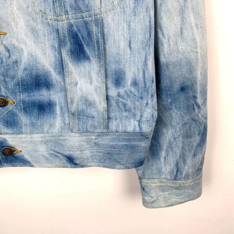 Gucci gucci blue tie-dye denim jacket size 48-dmc Size US M / EU 48-50 / 2 - 4 Thumbnail