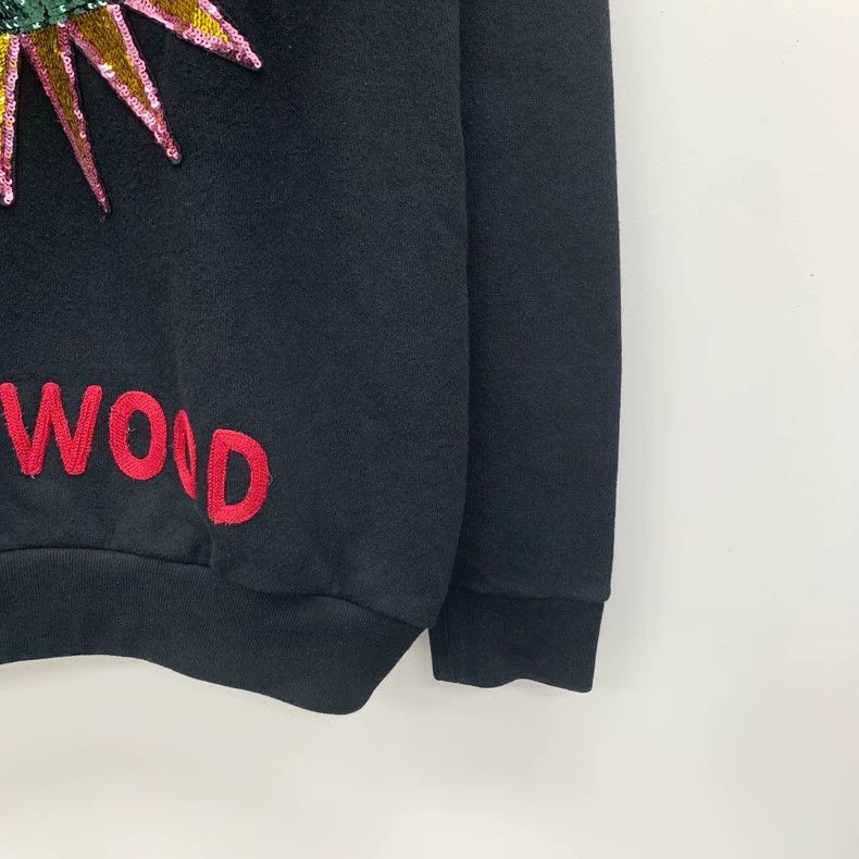 Dior black sequined cotton crewneck sweatshirt-dmc Size US S / EU 44-46 / 1 - 4 Thumbnail