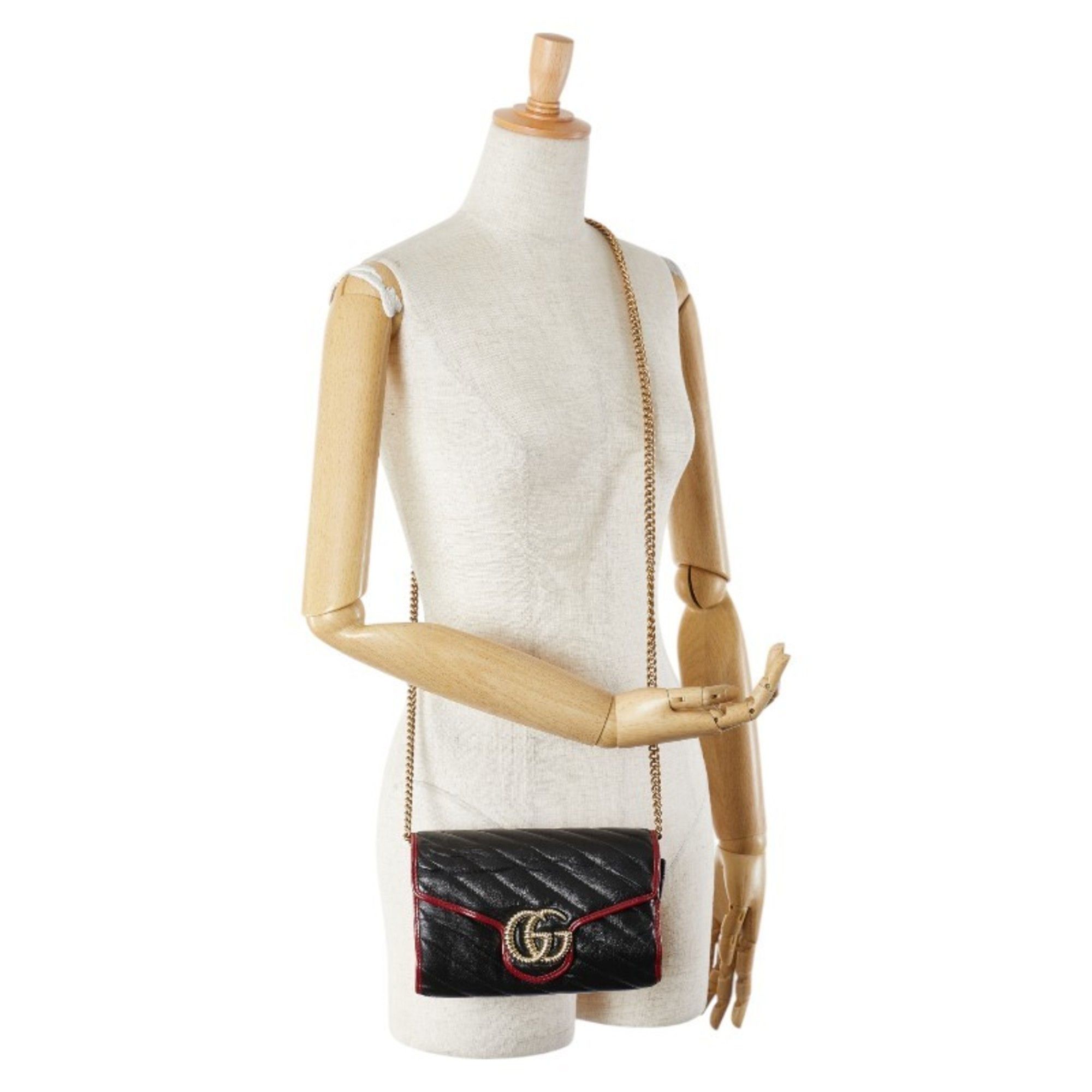 Gucci Gucci GG Marmont shoulder Size ONE SIZE - 7 Thumbnail