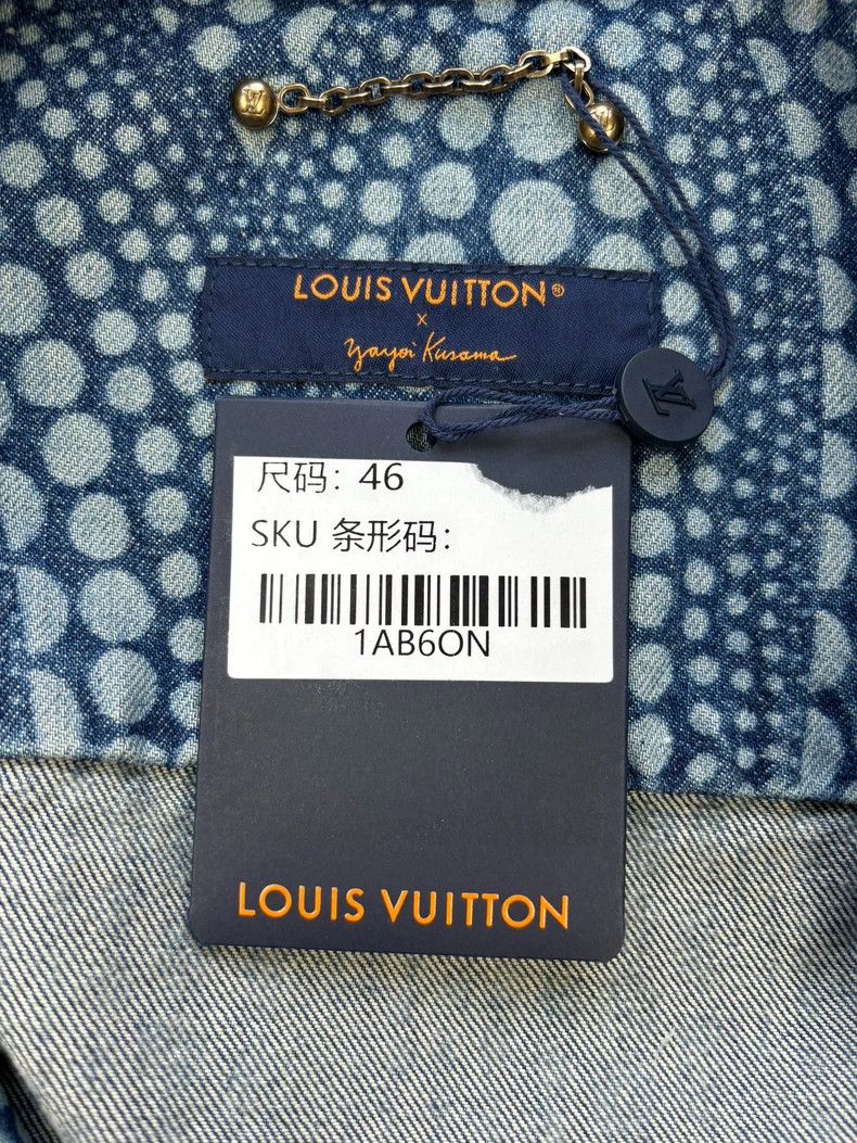 Louis Vuitton louis vuitton x yayoi kusama denim jacket-dmc Size US L / EU 52-54 / 3 - 3 Thumbnail