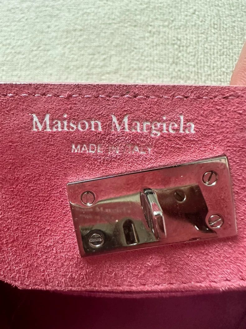 Maison Margiela maison margiela pink color-blocked origami bag-dmc Size ONE SIZE - 7 Thumbnail