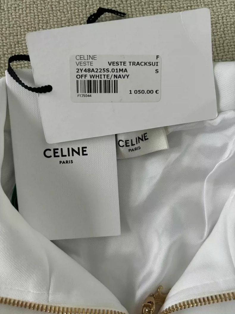 Celine celine ss23 side stripe zip jacket-dmc Size US S / EU 44-46 / 1 - 4 Thumbnail