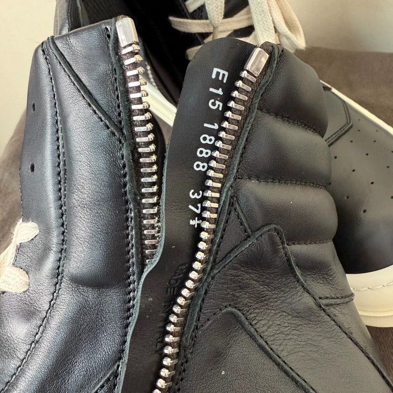 Rick Owens rick owens black high-top sneakers-dmc Size US 5.5 / EU 38 - 7 Thumbnail