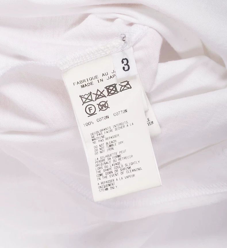 Yohji Yamamoto yohji yamamoto irregular cut tee shirt-dmc Size US M / EU 48-50 / 2 - 5 Thumbnail