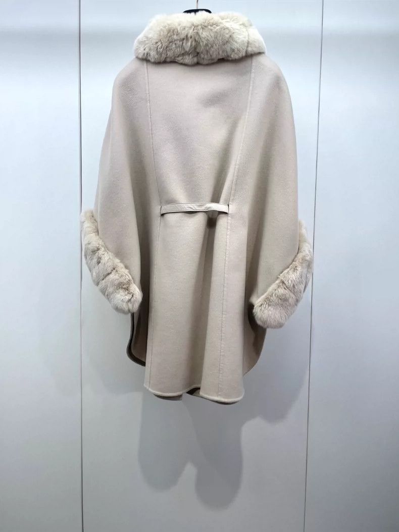 Loro Piana Loro Piana Classic Caped Coat in Beige-dmc Size US M / EU 48-50 / 2 - 2 Thumbnail