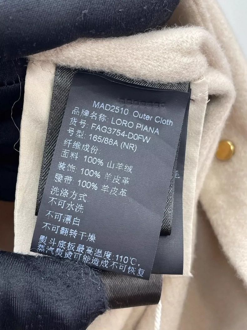Loro Piana Loro Piana Classic Caped Coat in Beige-dmc Size US M / EU 48-50 / 2 - 5 Thumbnail