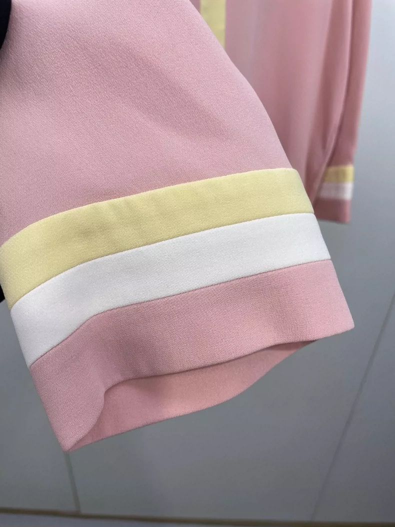 Loro Piana Loro Piana Color-Block Silk Blouse-dmc Size US M / EU 48-50 / 2 - 3 Thumbnail