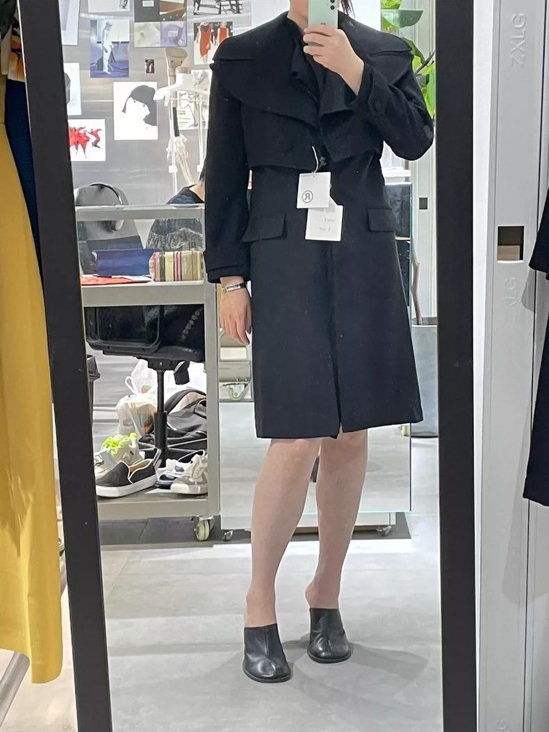 Y's Y's 90s Large Collar Coat-dmc Size US M / EU 48-50 / 2 - 2 Thumbnail
