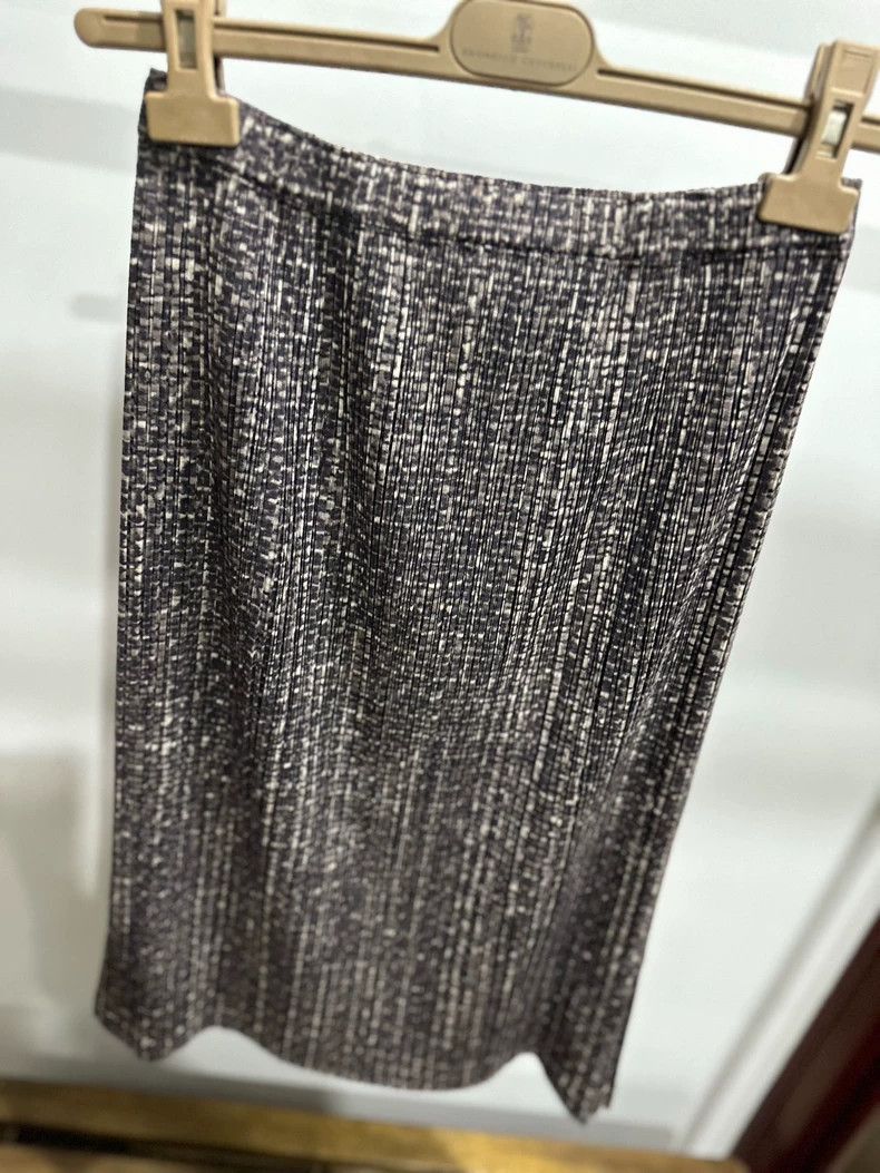 Issey Miyake Issey Miyake Pleated Print Skirt-dmc Size US 27 - 2 Thumbnail