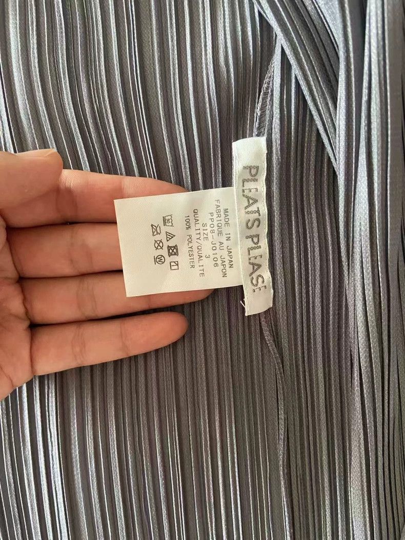 Issey Miyake issey miyake gray long sleeve top-dmc Size US L / EU 52-54 / 3 - 3 Thumbnail