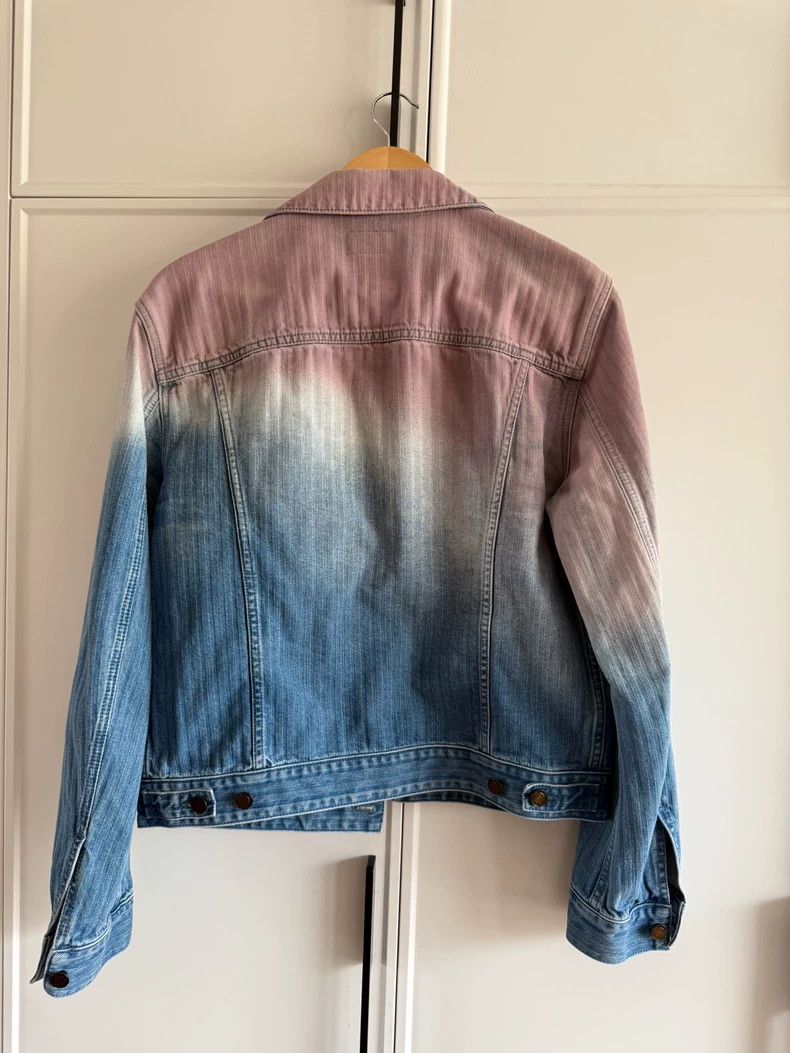 Saint Laurent Paris saint laurent denim jacket in gradient color-dmc Size US XL / EU 56 / 4 - 4 Thumbnail