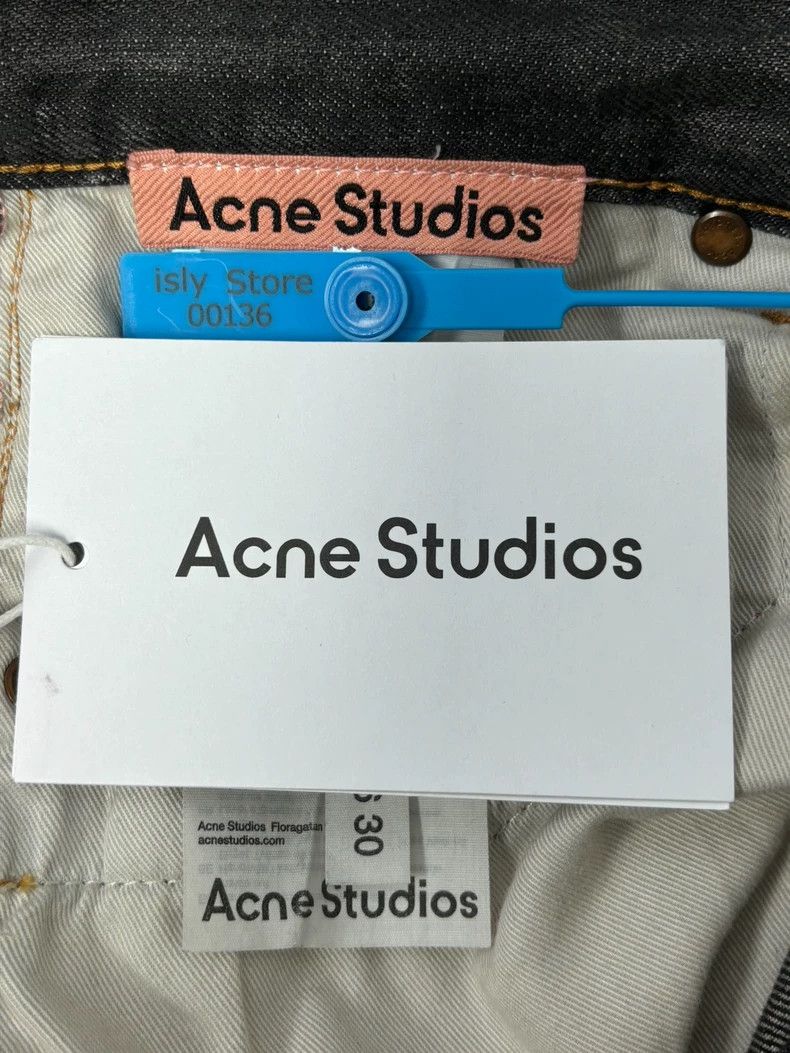 Acne Studios acne studios painted wide-leg denim pants-dmc Size US 26 / EU 42 - 4 Thumbnail
