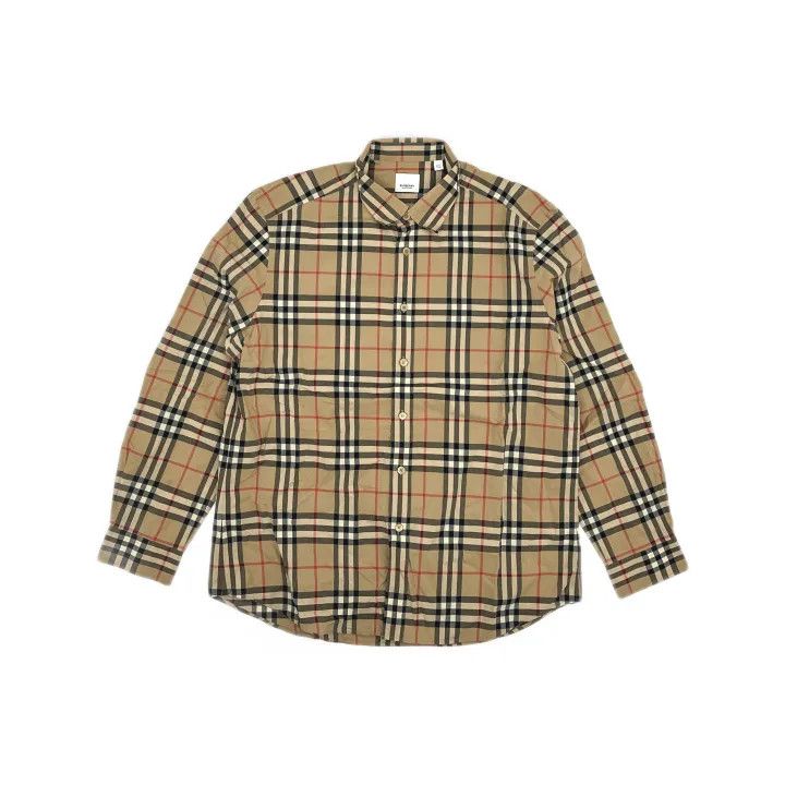 Burberry Burberry Classic Check Long Sleeve Shirt Size US XXL / EU 58 / 5 - 2 Thumbnail