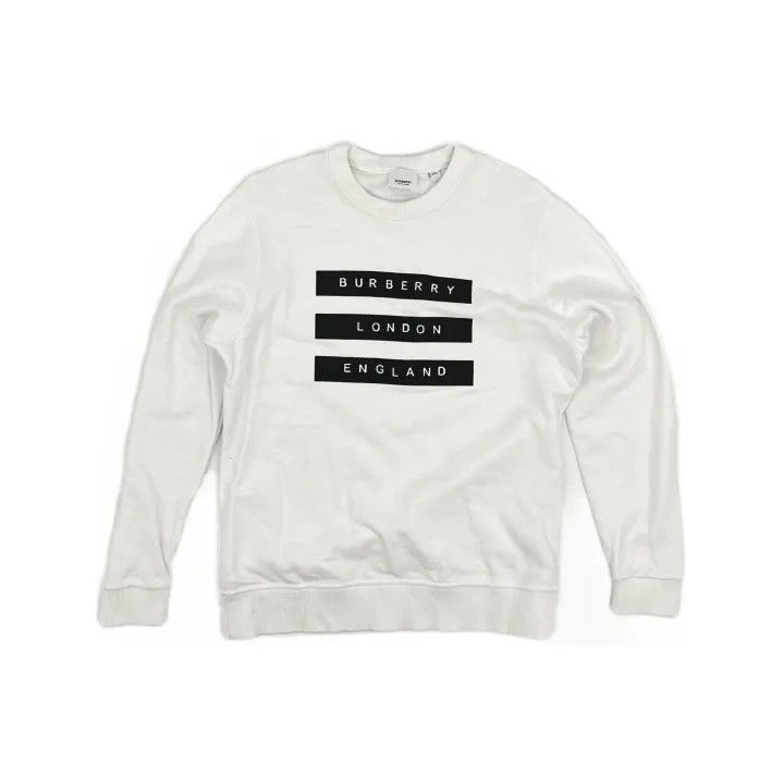 Burberry Burberry Men's Cotton Long Sleeve Sweatshirt Size US M / EU 48-50 / 2 - 2 Thumbnail