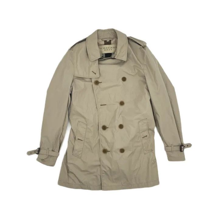 Burberry Burberry Brit Double-Breasted Trench Coat Size US L / EU 52-54 / 3 - 2 Thumbnail