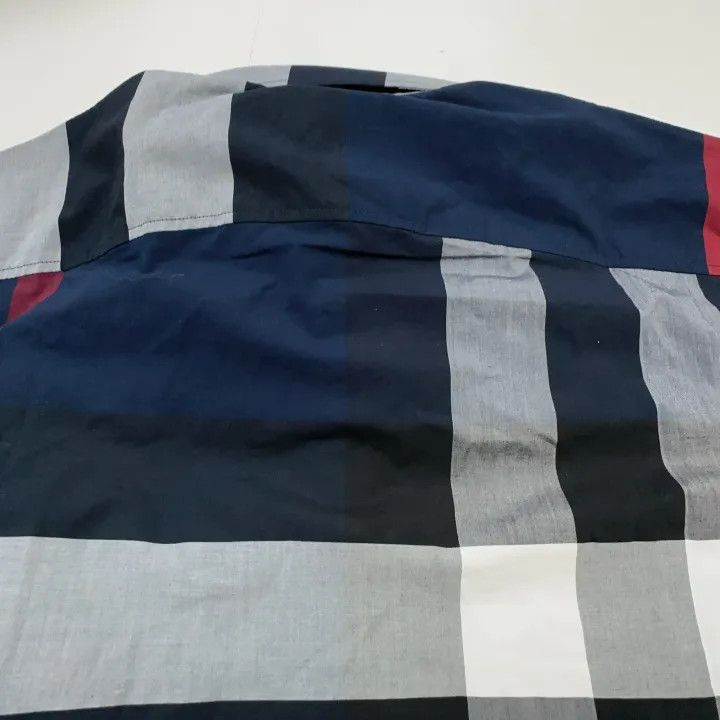 Burberry Burberry Plaid Button-Up Short Sleeve Shirt Size US XS / EU 42 / 0 - 6 Thumbnail