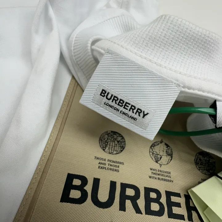 Burberry Burberry Color-Blocked Logo Crew Neck T-Shirt Size US M / EU 48-50 / 2 - 5 Thumbnail