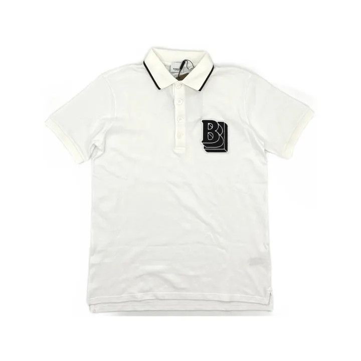 Burberry Burberry Logo Pattern Short Sleeve Polo Shirt Size US S / EU 44-46 / 1 - 2 Thumbnail