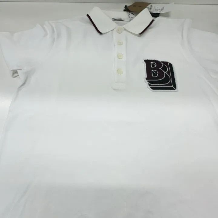 Burberry Burberry Logo Pattern Short Sleeve Polo Shirt Size US S / EU 44-46 / 1 - 7 Thumbnail