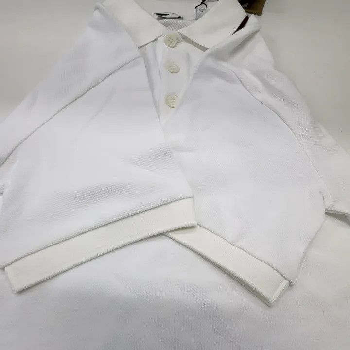 Burberry Burberry Logo Pattern Short Sleeve Polo Shirt Size US S / EU 44-46 / 1 - 8 Thumbnail