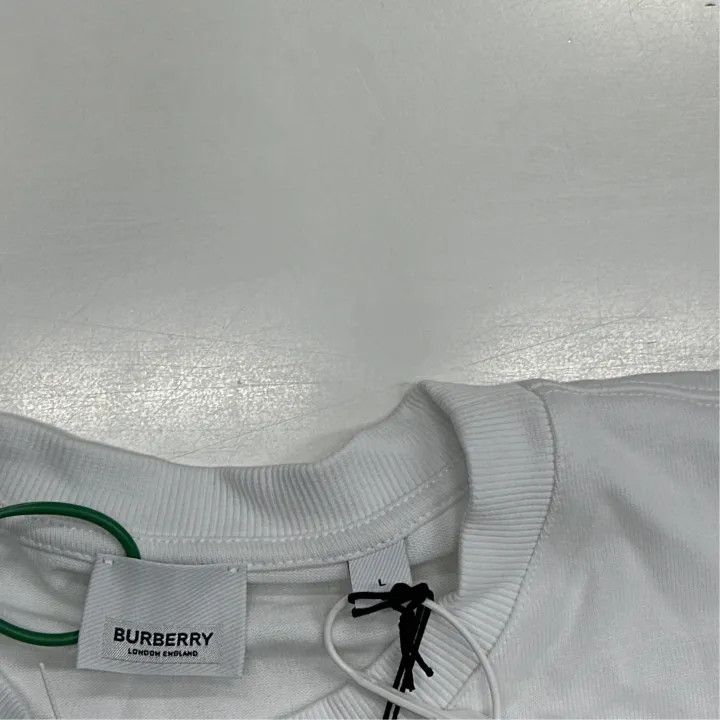 Burberry Burberry Men's Short Sleeve T-Shirt with Crystal Detail Size US L / EU 52-54 / 3 - 2 Thumbnail