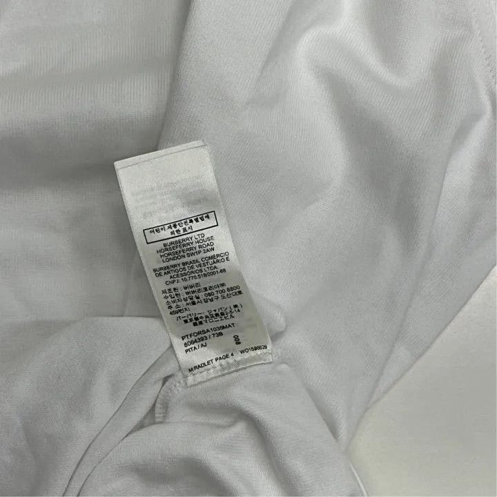Burberry Burberry Men's Short Sleeve T-Shirt with Crystal Detail Size US L / EU 52-54 / 3 - 3 Thumbnail