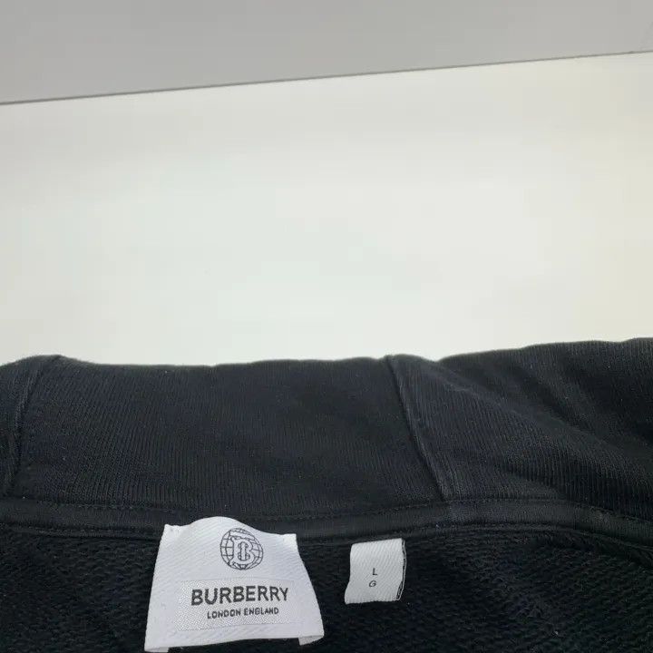 Burberry Burberry Black Zip-Up Long Sleeve Hoodie Size US L / EU 52-54 / 3 - 5 Thumbnail