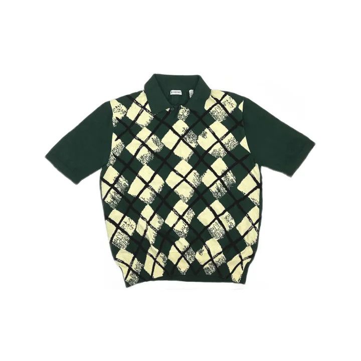 Burberry Burberry Color Blocked Knit Polo Shirt Size US M / EU 48-50 / 2 - 2 Thumbnail