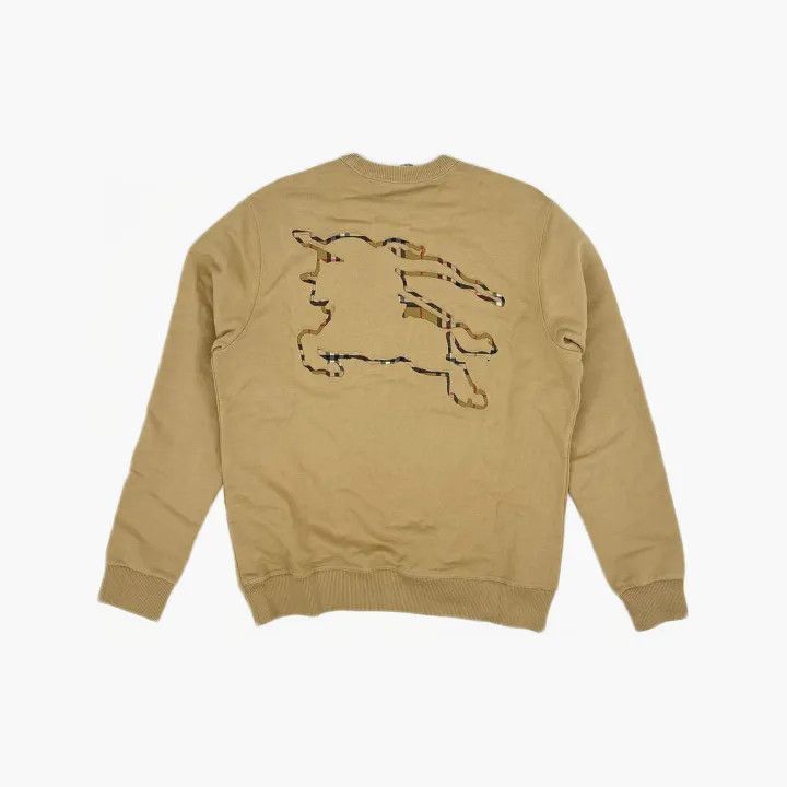 Burberry Burberry SS23 Beige Crew Neck Long Sleeve Sweatshirt Size US S / EU 44-46 / 1 - 3 Thumbnail