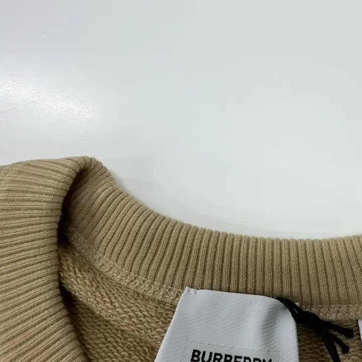Burberry Burberry SS23 Beige Crew Neck Long Sleeve Sweatshirt Size US S / EU 44-46 / 1 - 8 Thumbnail